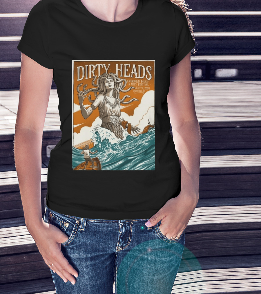 Dirty Heads Everwild Music & Arts Festival Thornville Ohio July 31 2026 T-Shirt