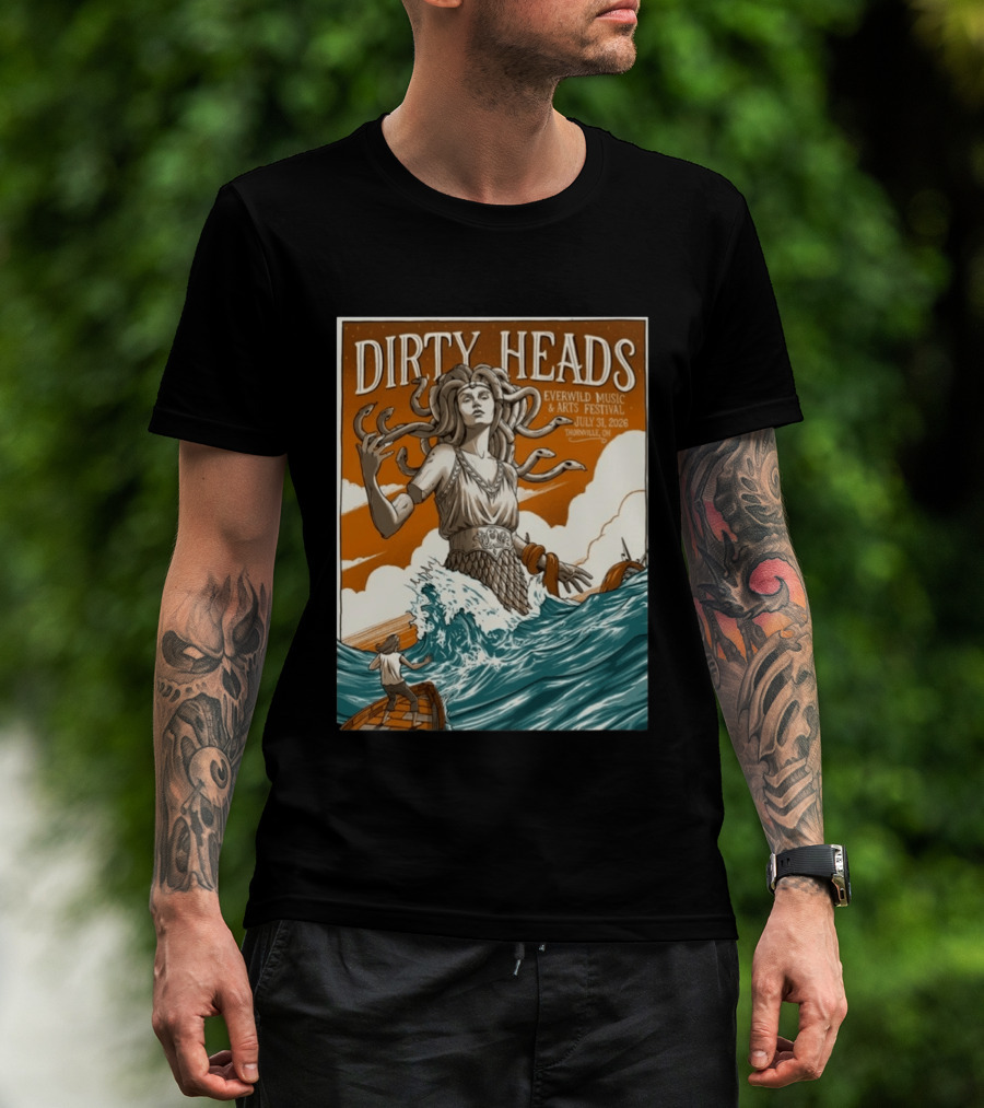Dirty Heads Everwild Music & Arts Festival Thornville Ohio July 31 2026 T-Shirt