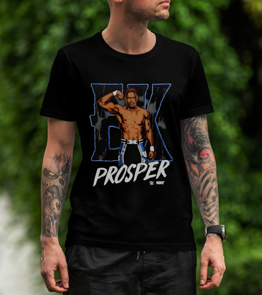 EK Prosper WWE NXT Wrestler Flexing T-Shirt