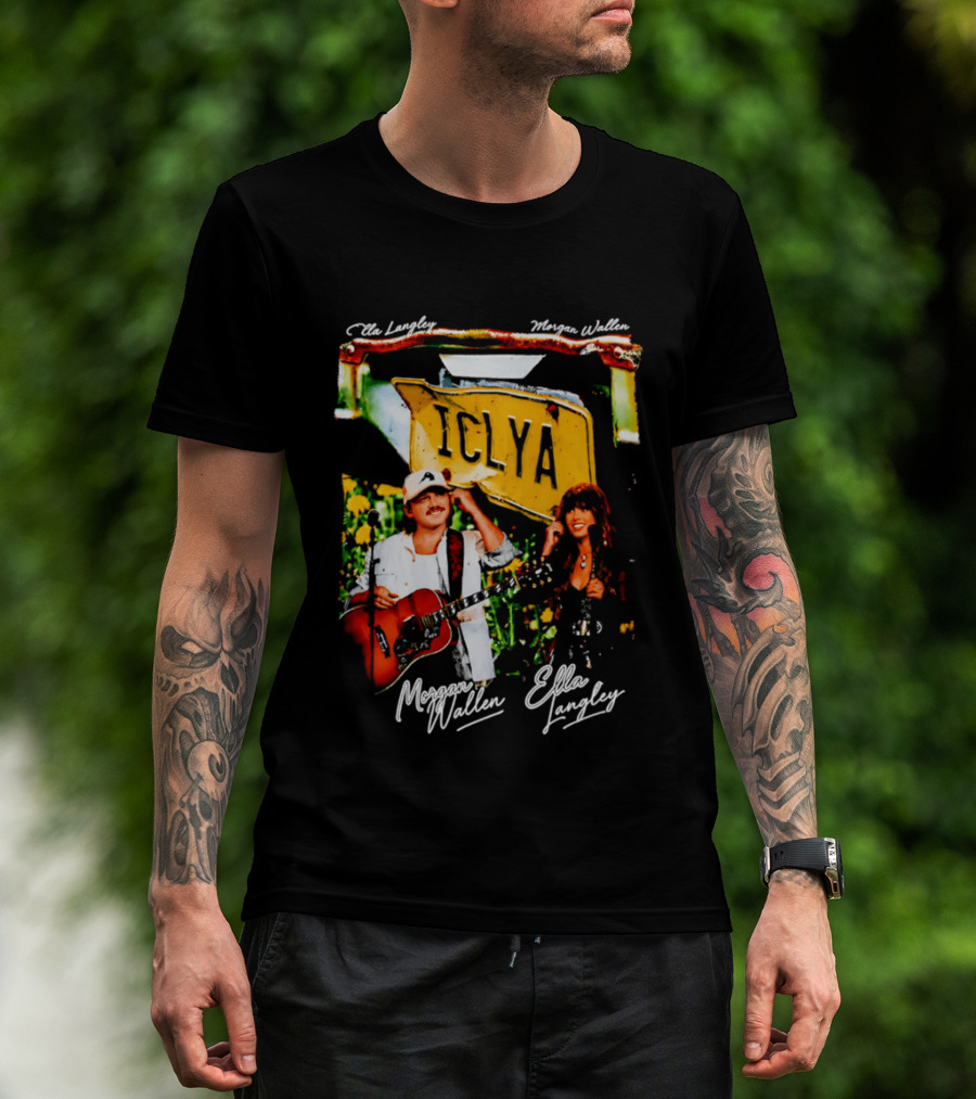 Morgan Wallen Ella Langley ICLYA Collaboration T-Shirt