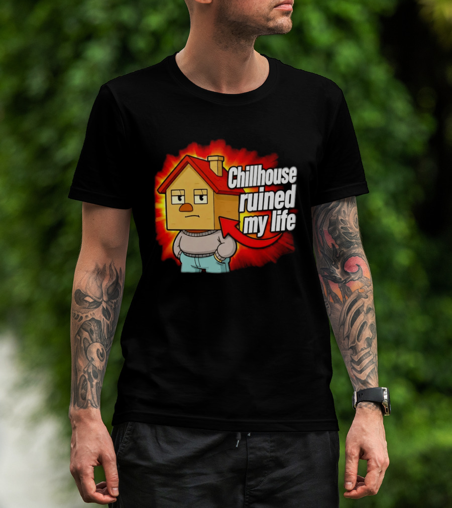 Chillhouse Ruined My Life Cube House T-Shirt