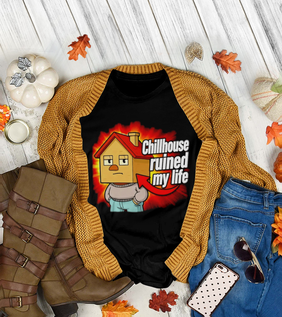 Chillhouse Ruined My Life Cube House T-Shirt