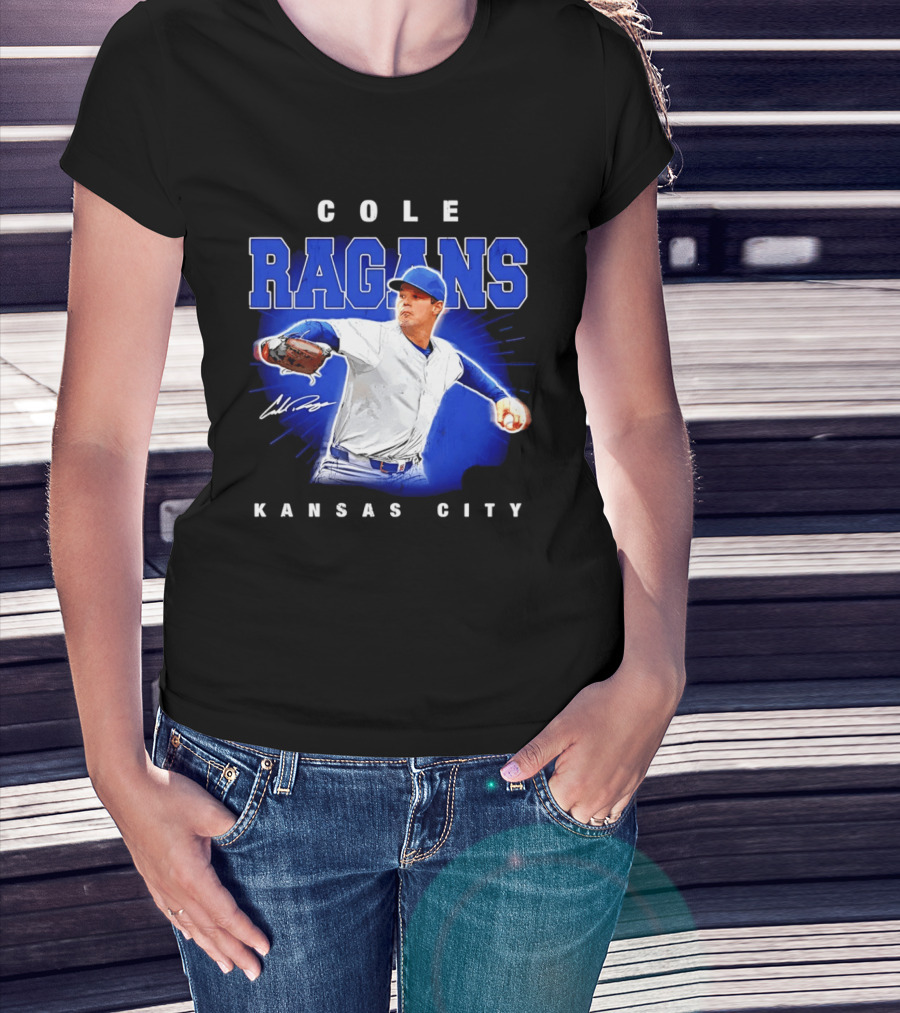 Cole Ragans Iconic Kansas City Pitcher Baseball Performance T-Shirt