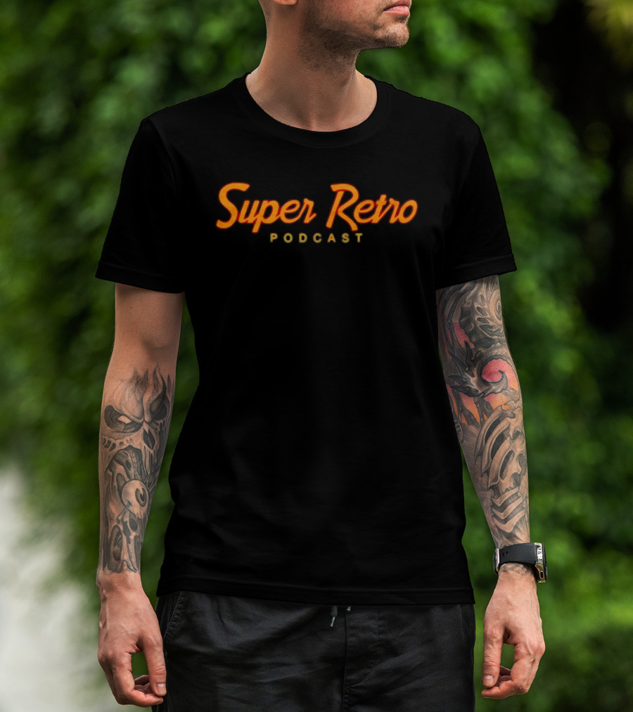 Super Retro Podcast T-Shirt
