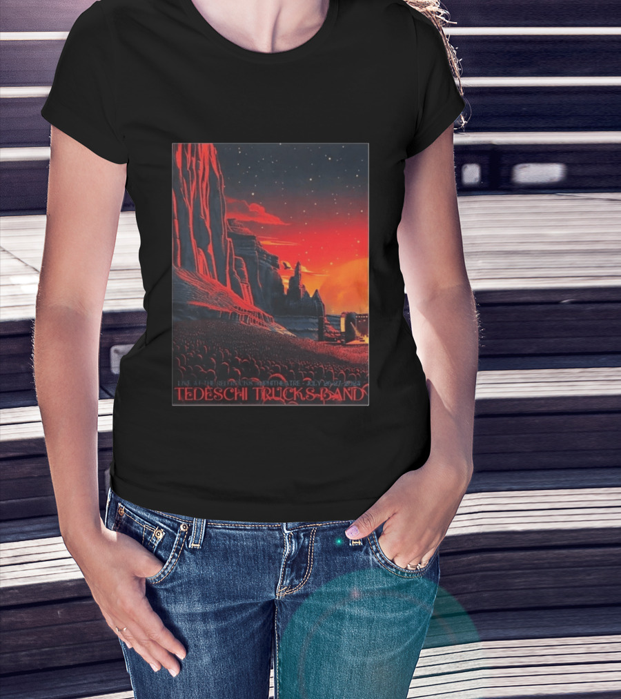 Tedeschi Trucks Band Live At Red Rocks Amphitheatre July 26 27 2024 Morrison Colorado T-Shirt