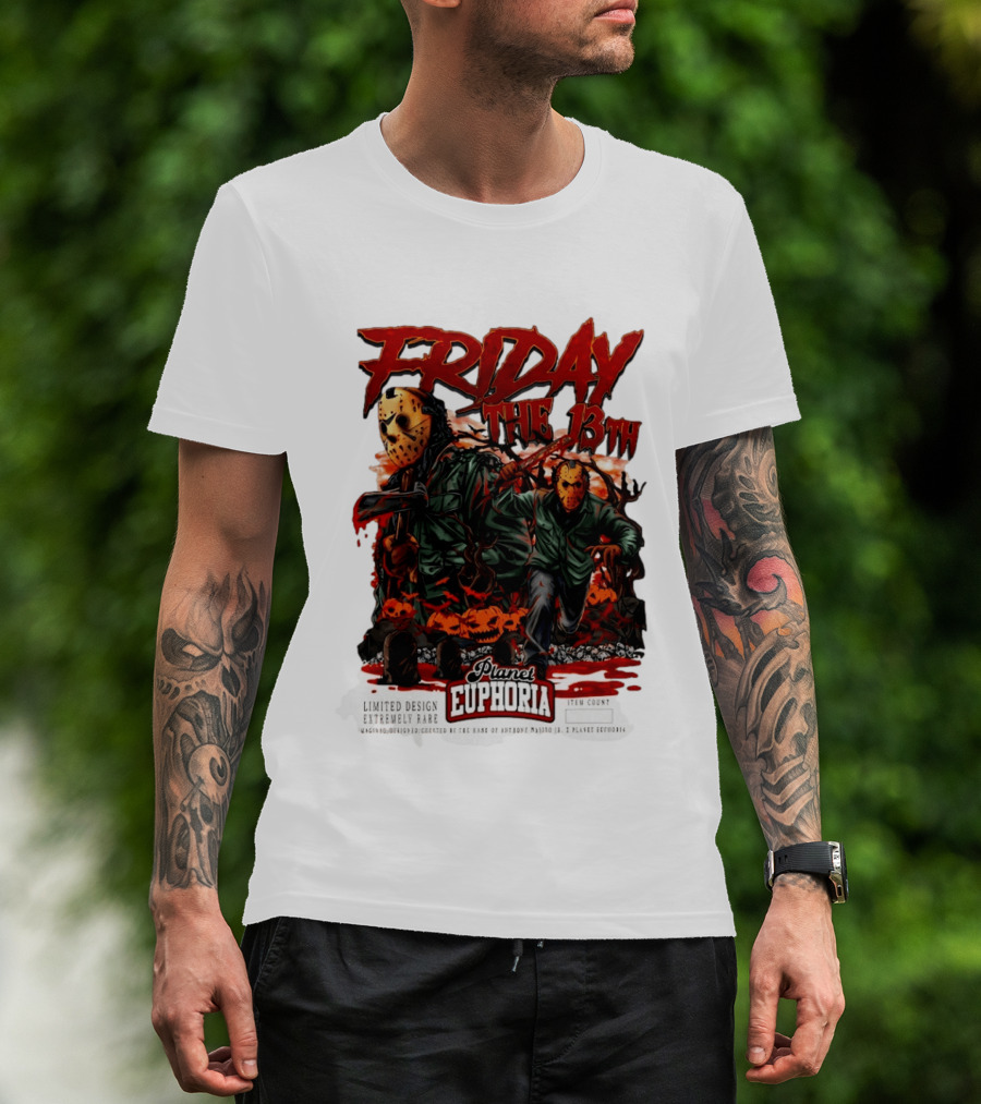 Friday The 13th Jason Voorhees Planet Euphoria Limited Edition T-Shirt