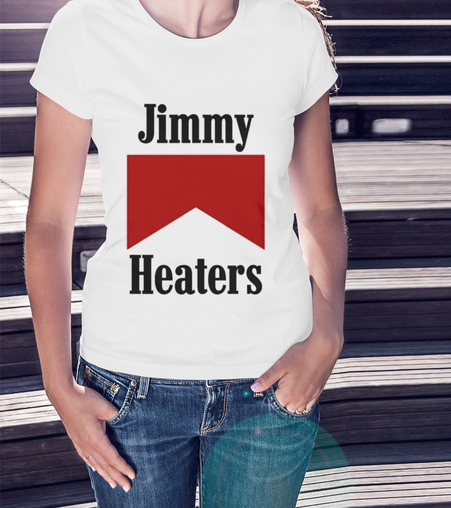 Jimmy Heaters Marlboro Cigarettes Red Banner T-Shirt