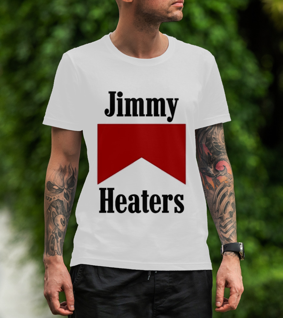 Jimmy Heaters Marlboro Cigarettes Red Banner T-Shirt