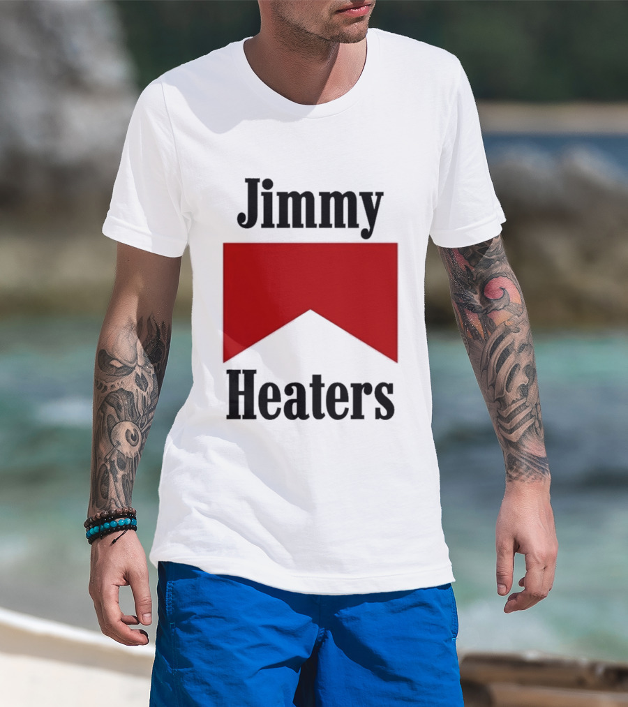 Jimmy Heaters Marlboro Cigarettes Red Banner T-Shirt