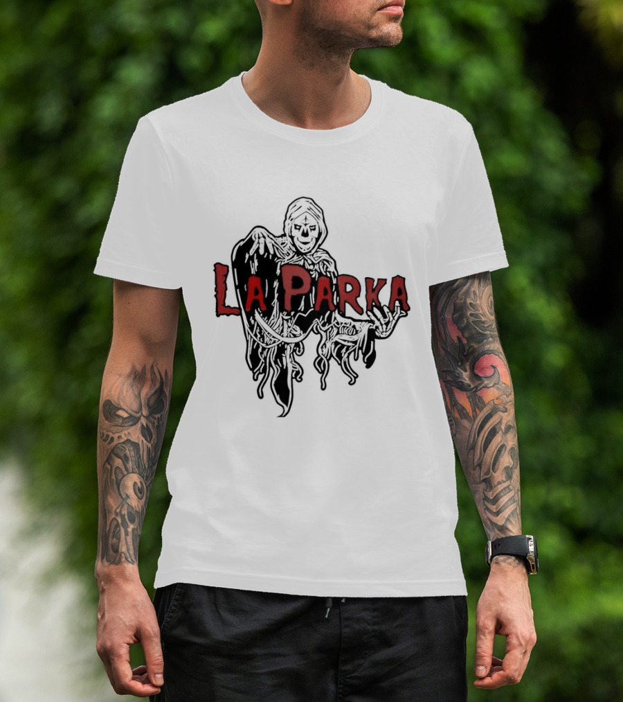 La Parka Grim Reaper Lucha Libre Luchador T-Shirt