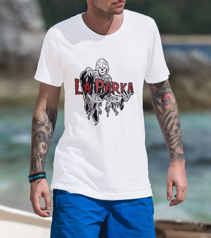 La Parka Grim Reaper Lucha Libre Luchador T-Shirt
