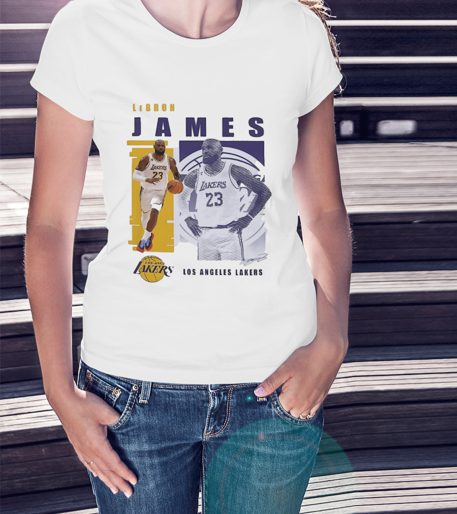 LeBron James Los Angeles Lakers NBA 2026 Team Legend T-Shirt