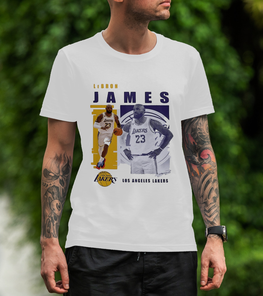 LeBron James Los Angeles Lakers NBA 2026 Team Legend T-Shirt