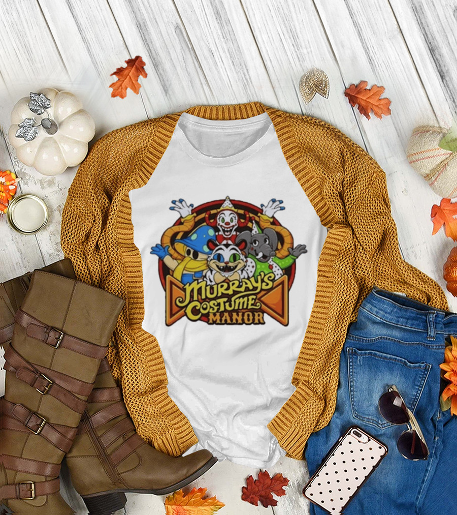 Fight Night At Murray's Costume Manor Freddy Characters T-Shirt