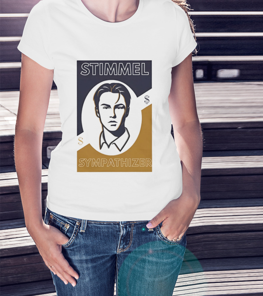 Stimmel Sympathizer Face Art With Dollar T-Shirt