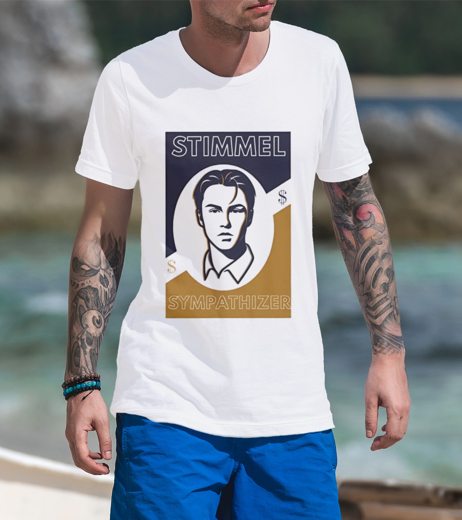 Stimmel Sympathizer Face Art With Dollar T-Shirt