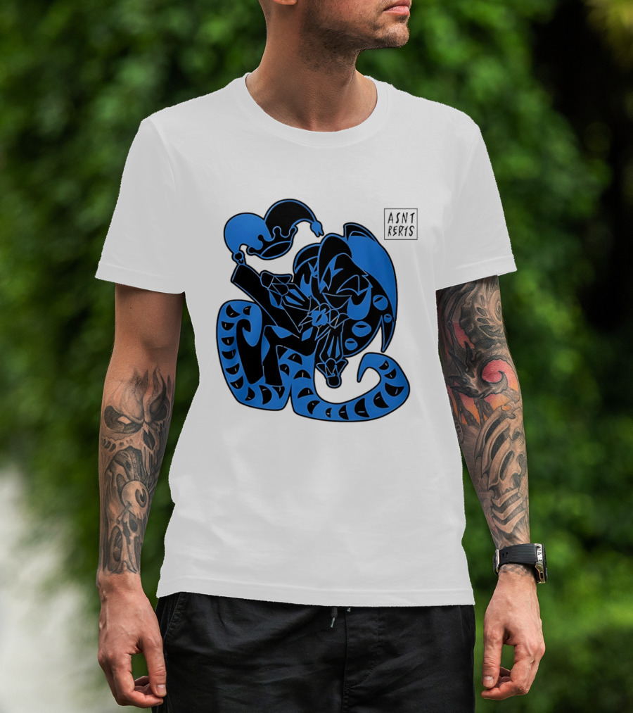 Shadow Milk Cookie Run A4NT Peeking Jester Snake T-Shirt