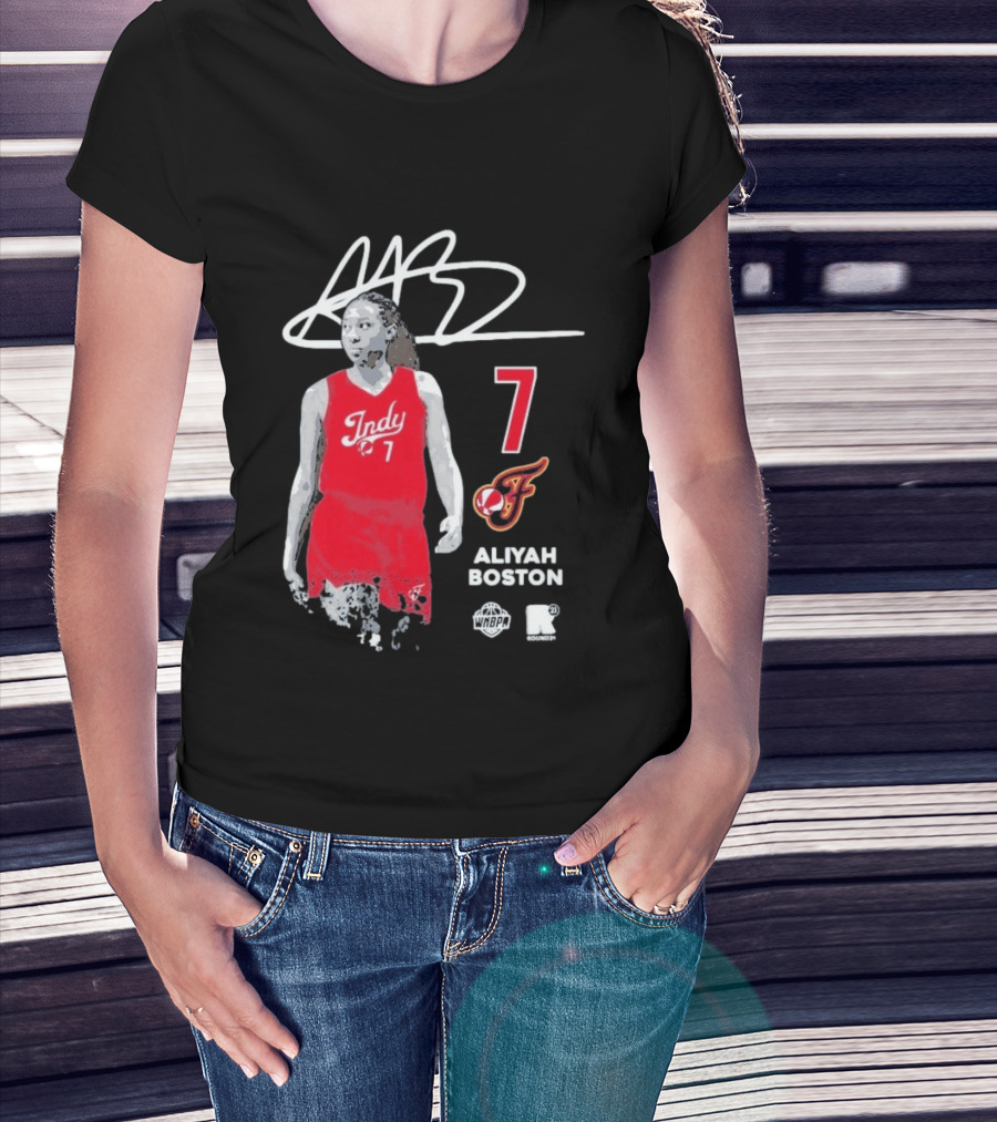 Aliyah Boston Indy 7 Indiana Fever WNBPA T-Shirt