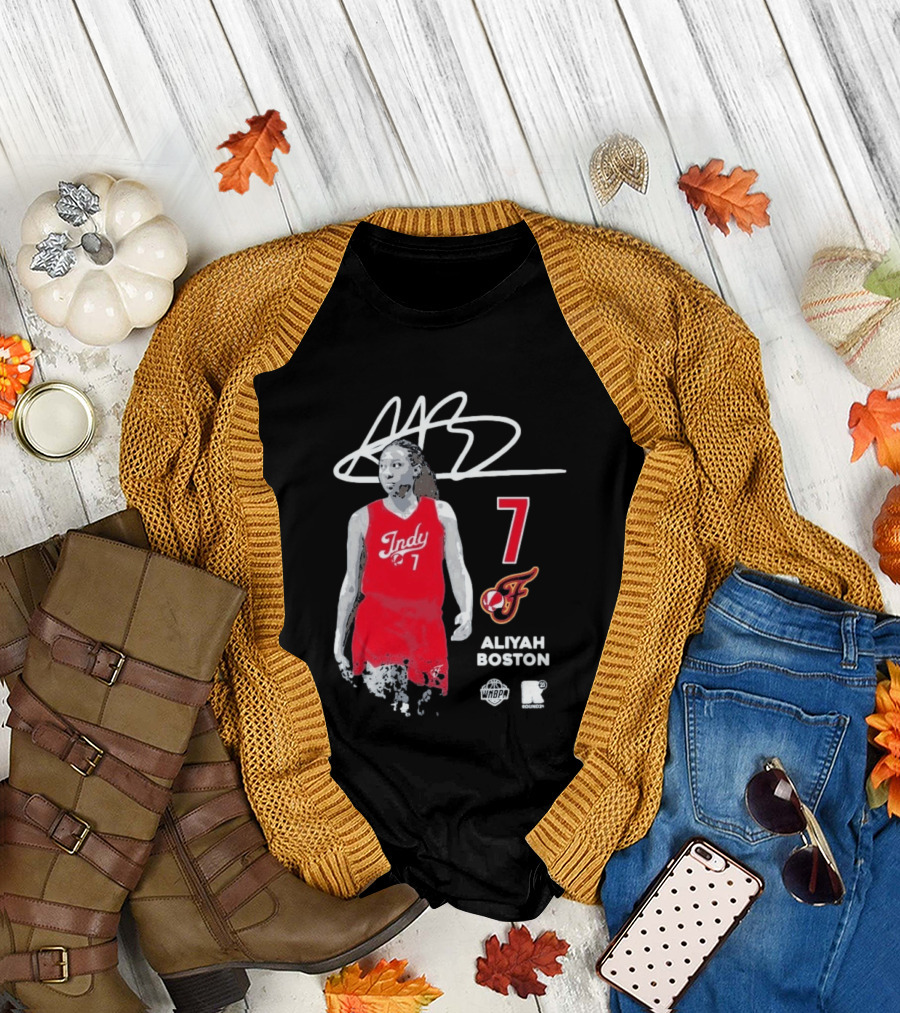 Aliyah Boston Indy 7 Indiana Fever WNBPA T-Shirt