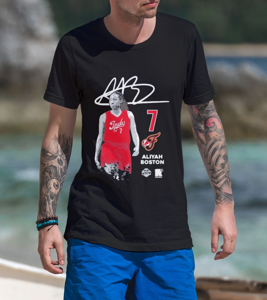 Aliyah Boston Indy 7 Indiana Fever WNBPA T-Shirt
