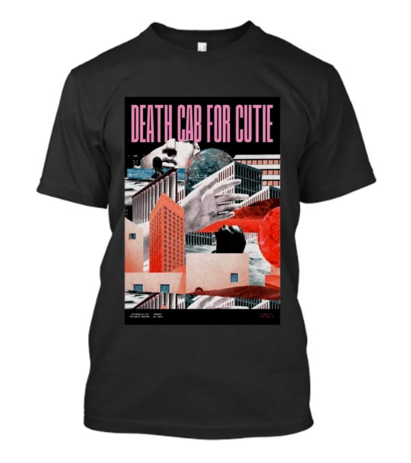 Death Cab For Cutie August 2 2026 Greek Theatre Los Angeles CA Concert T-Shirt