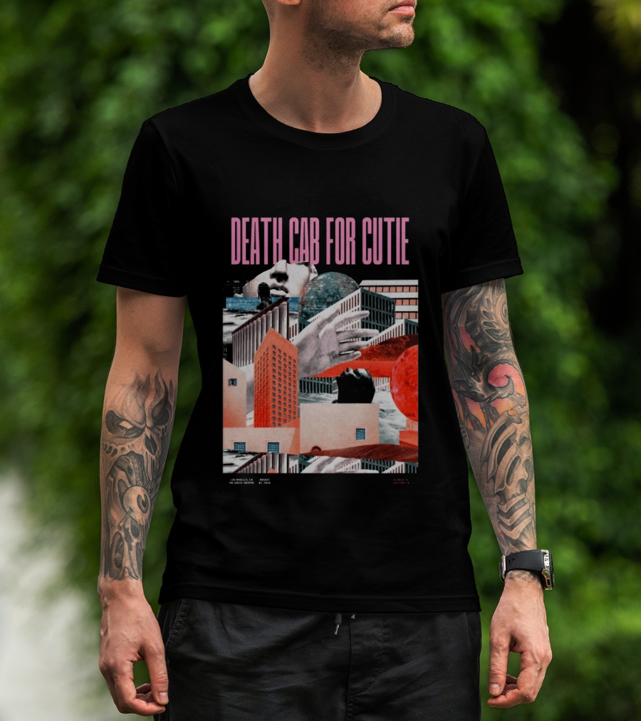 Death Cab For Cutie August 2 2026 Greek Theatre Los Angeles CA Concert T-Shirt
