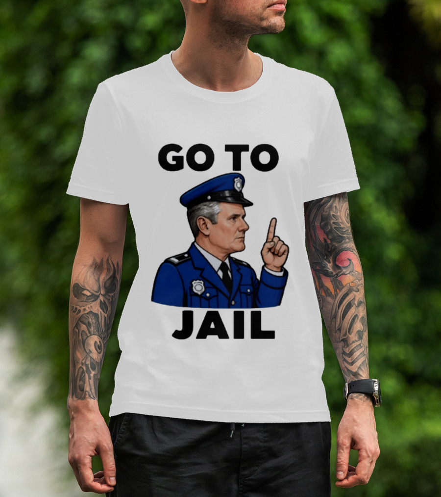 Keir Starmer Go To Jail Police Uniform T-Shirt