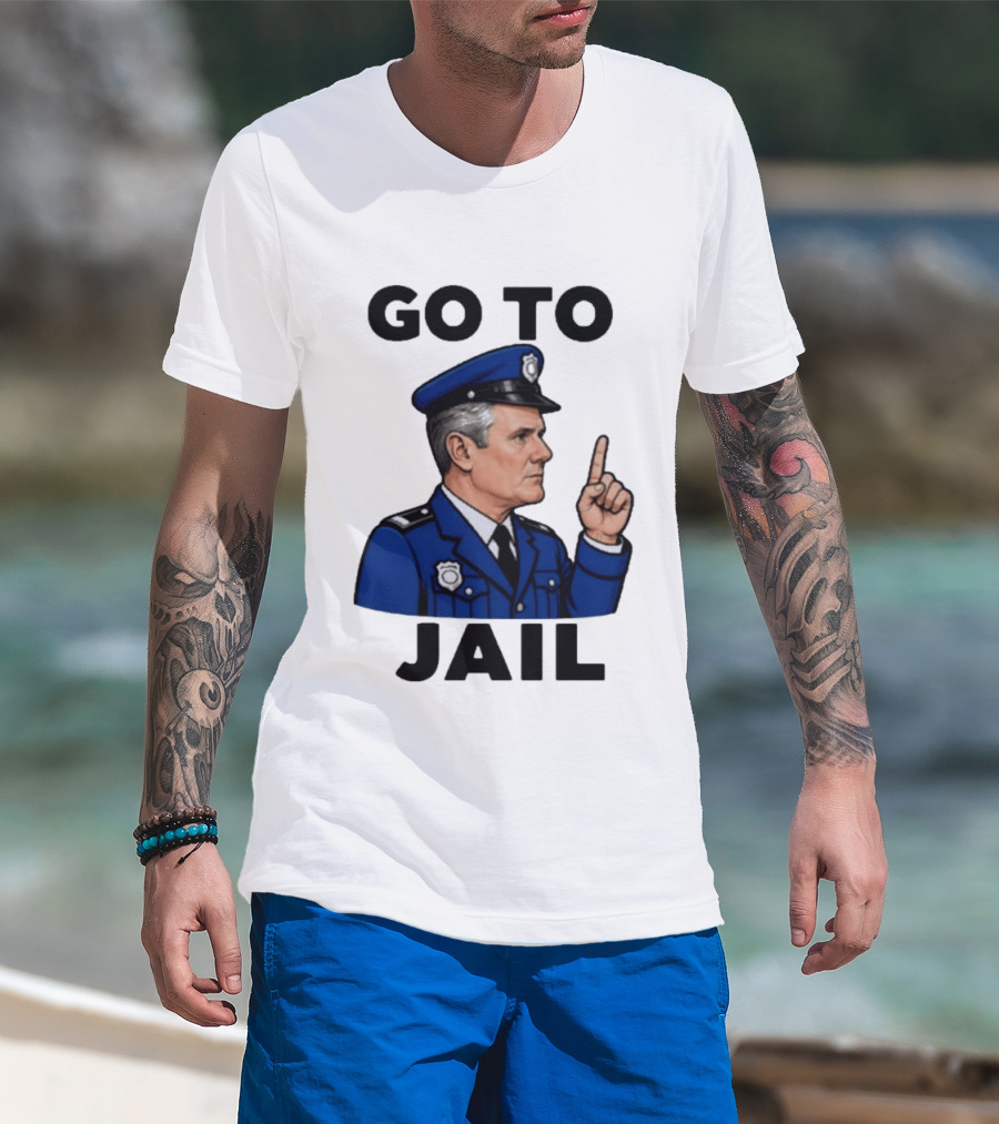 Keir Starmer Go To Jail Police Uniform T-Shirt