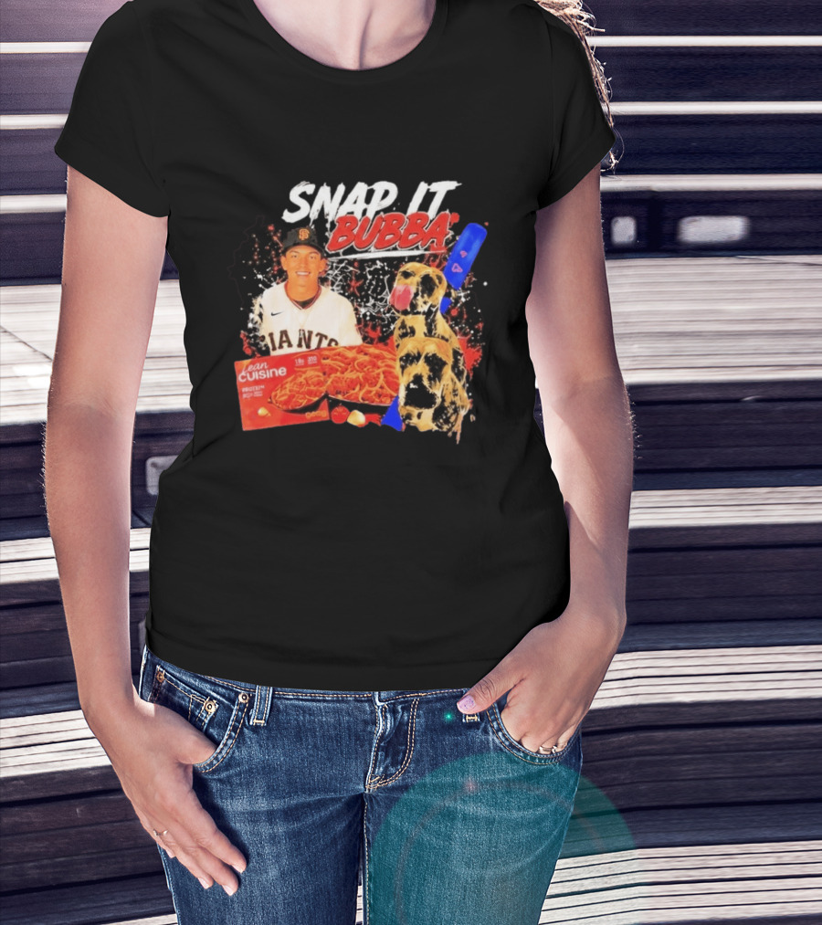 Snap It Bubba San Francisco Giants Lean Cuisine Spaghetti T-Shirt