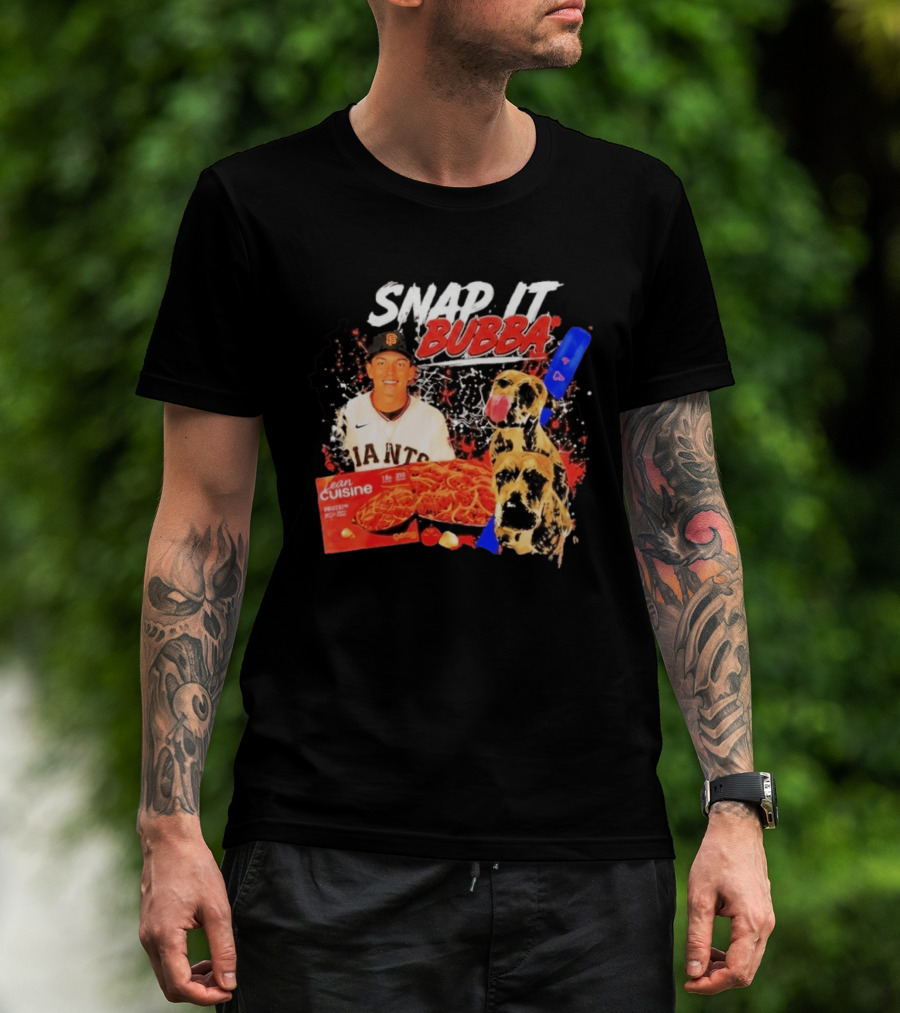 Snap It Bubba San Francisco Giants Lean Cuisine Spaghetti T-Shirt