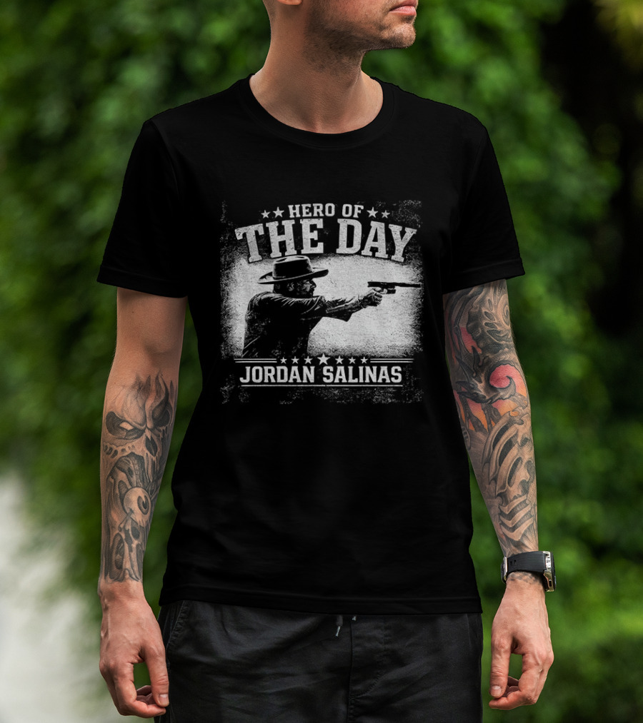 Hero Of The Day Jordan Salinas T-Shirt