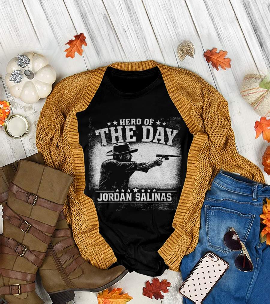 Hero Of The Day Jordan Salinas T-Shirt