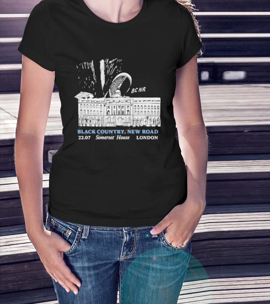 Black Country New Road BCNR Somerset House 22.07 London T-Shirt