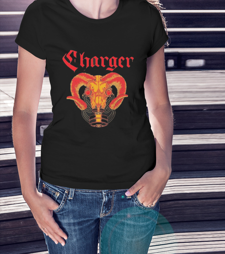 Charger Apocalypse Gas Mask Ram T-Shirt