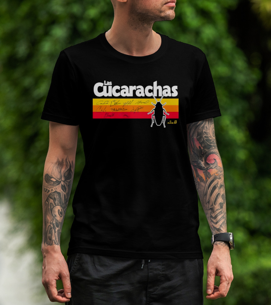 Houston Baseball Las Cucarachas Signature Series T-Shirt