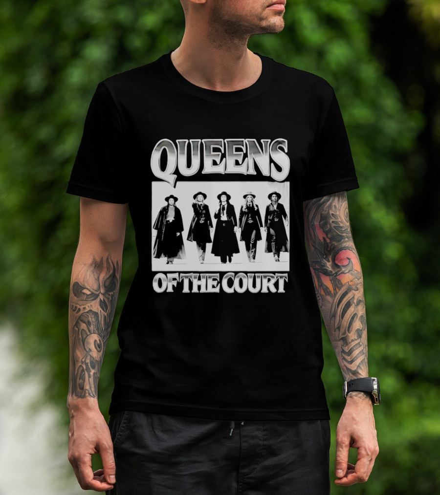 Queens Of The Court Western Fashionista Empowerment T-Shirt