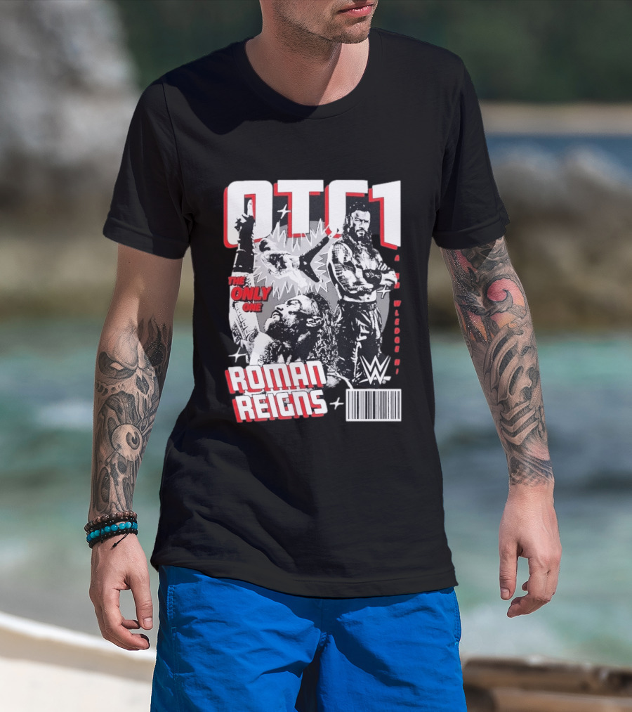 OTC1 Roman Reigns WWE The Only One Superstar T-Shirt