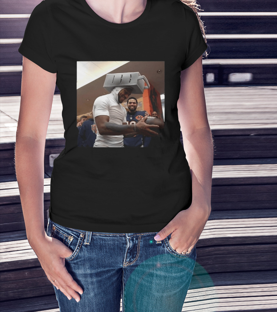DJ Moore Cheese Grater Hat Fun Moment T-Shirt