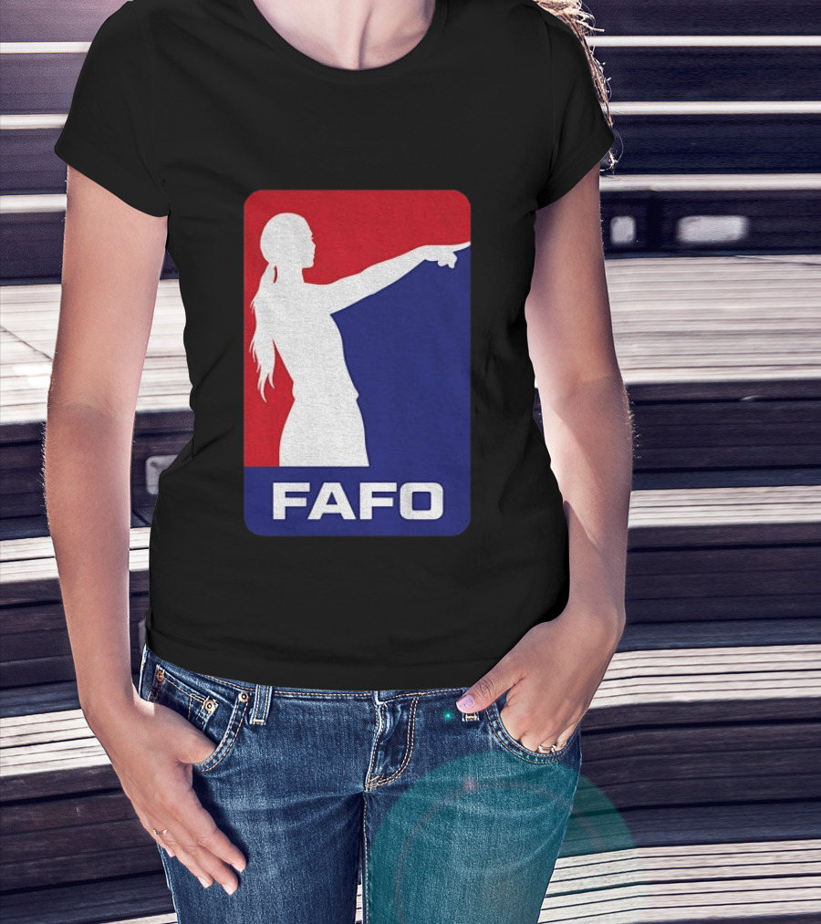 Sophie Cunningham FAFO Pointing Indiana Fever WNBA Fan T-Shirt