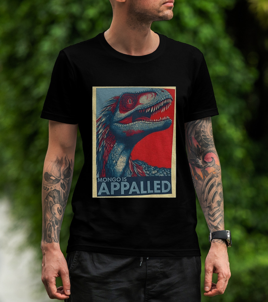 Dungeon Crawler Carl Mongo Is Appalled Dinosaur T-Shirt