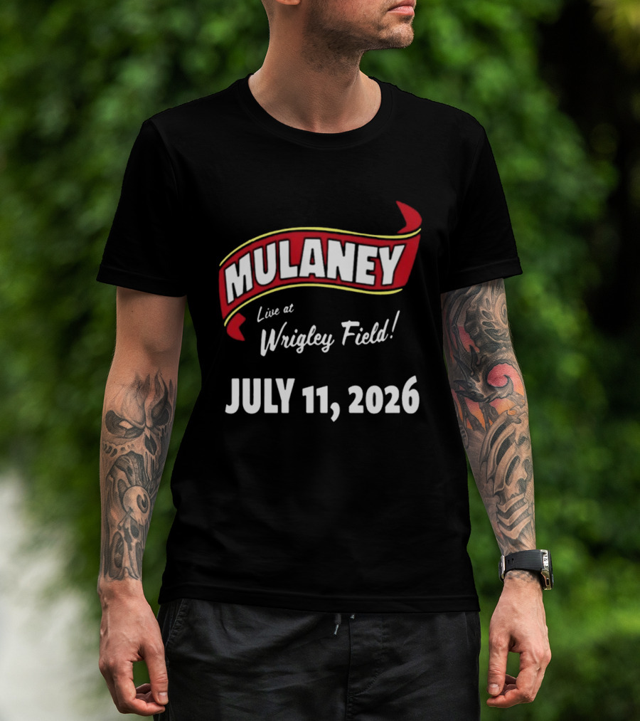 Mulaney Live At Wrigley Field July 11 2026 T-Shirt