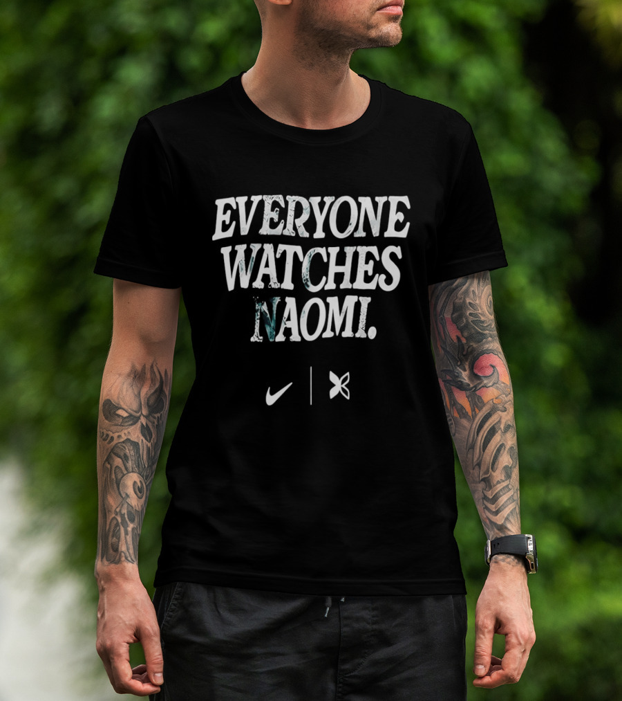 EVERYONE ES NAOMI Nike X Butterfly Collaboration T-Shirt