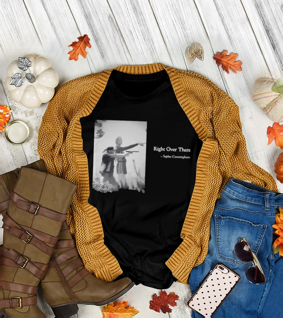 Right Over There Sophie Cunningham Vintage Western Scene T-Shirt
