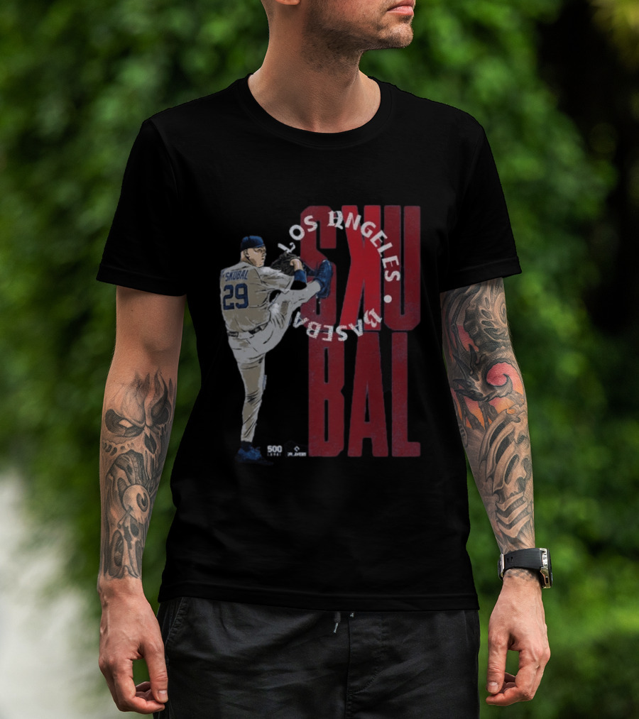 Tarik Skubal Los Angeles Baseball 29 T-Shirt