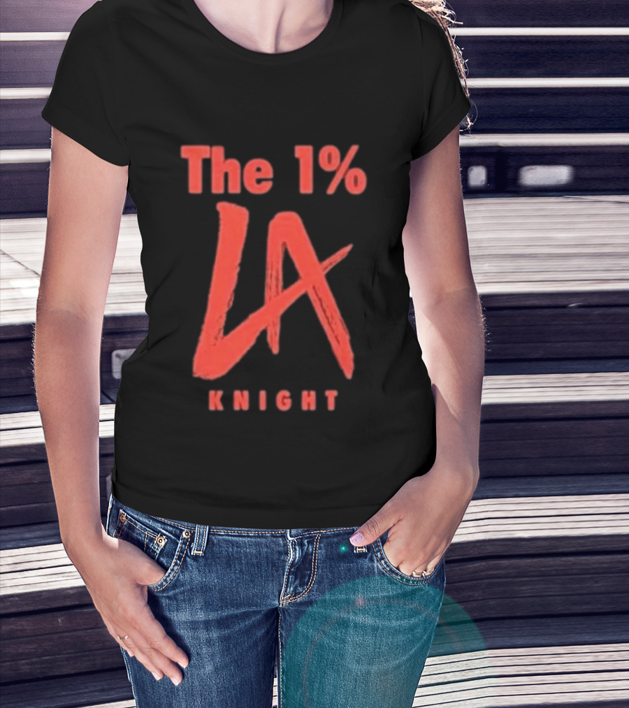 The 1% LA Knight Bold Red T-Shirt