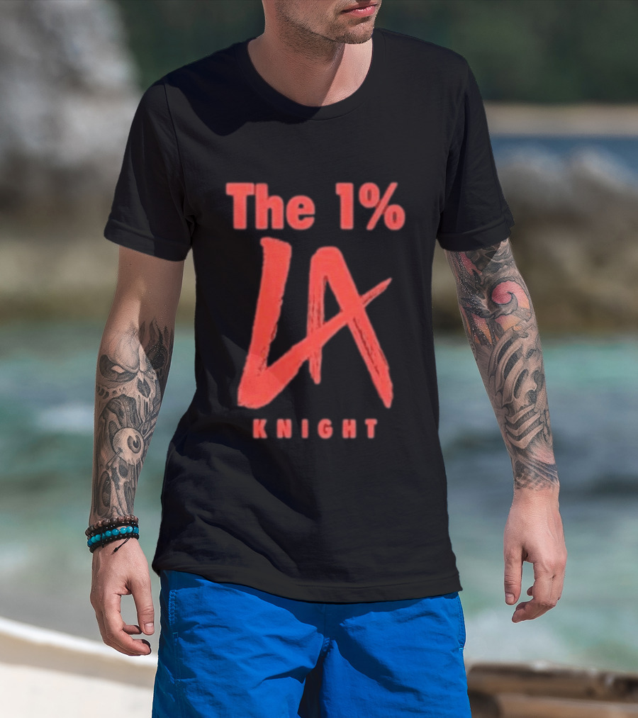 The 1% LA Knight Bold Red T-Shirt
