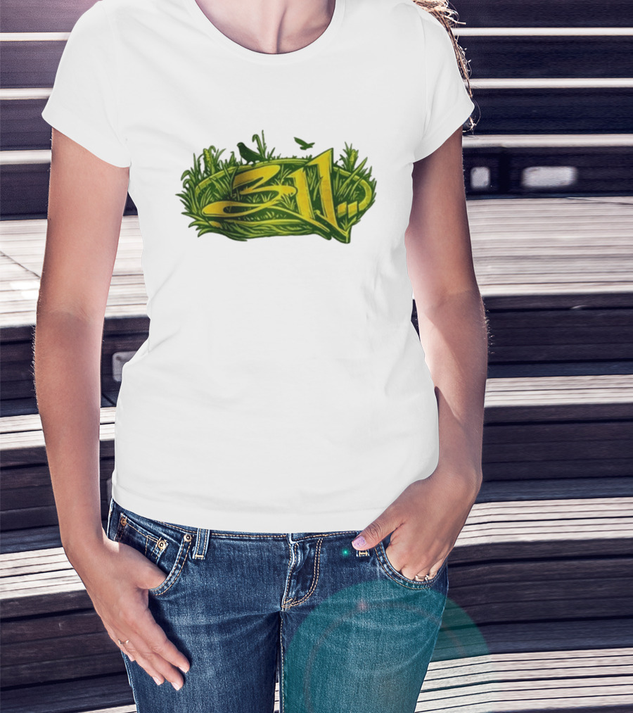 311 Band 2026 Summer Tour Green Nature T-Shirt