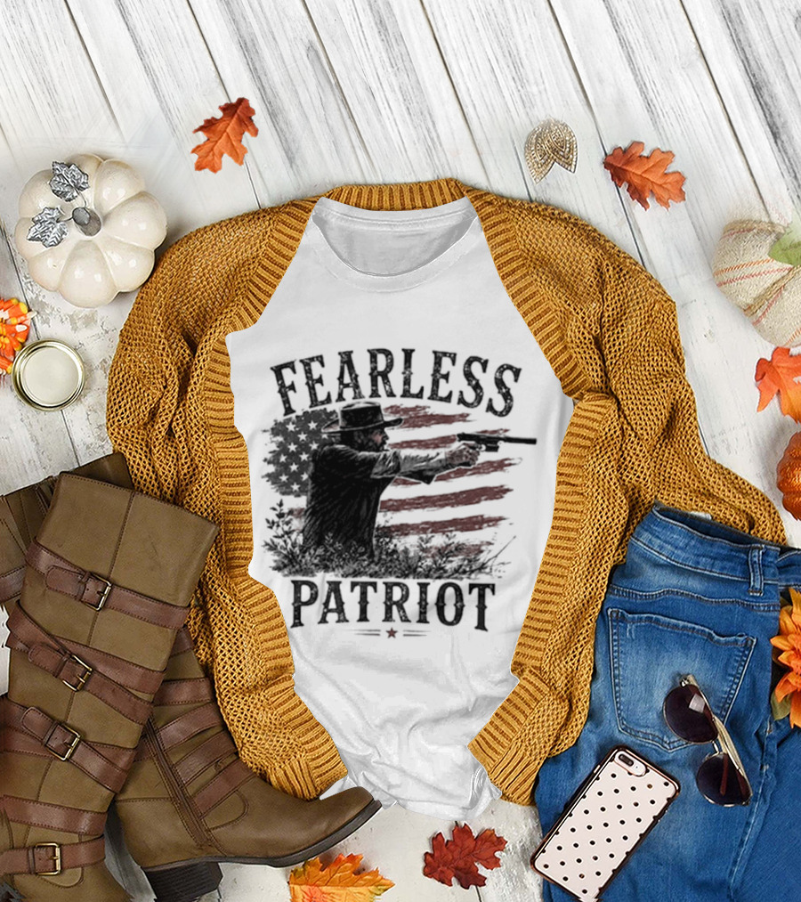 Fearless Patriot American Hero T-Shirt
