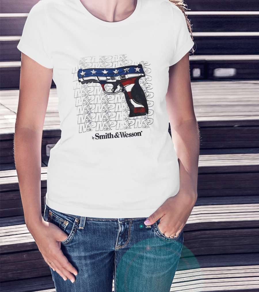 M P Monday By Smith And Wesson Stars And Stripes T-Shirt