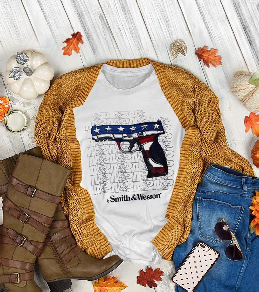 M P Monday By Smith And Wesson Stars And Stripes T-Shirt